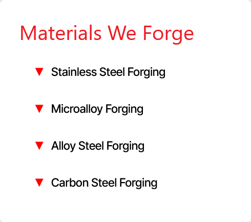 Trenton Forging Materials they forge 
